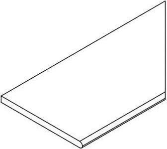 Бортик Магма Айс 30x120 закругленный правый (620090001319)